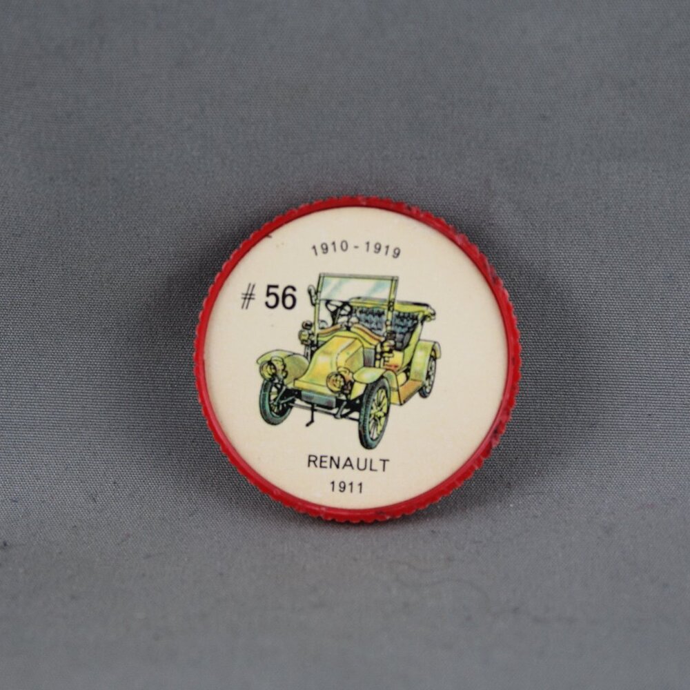 Jello Car Coins - # 56 of 200 - The Renault (1911)